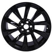 18" x 8" Wheel Rim for Toyota Corolla 2019 2020 2021 2022 Aluminum Black 5-100 40mm Offset 54.1mm Hub Bore 4261112F00 4261102W00