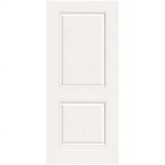 18 x 80 in. Smooth 2-Panel Square Hollow Core Primedslab