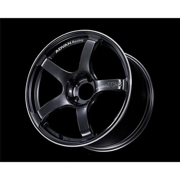 18 x 9.5, Plus 12 mm & 5x114.3 Racing Gunmetallic & TC4 Ring Wheel