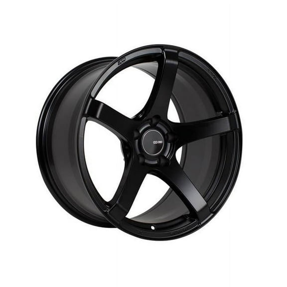 18 x 9.5 & 5x100 Bolt Pattern 45 mm Offset 72.6 mm Bore Kojin Matte Black Wheel