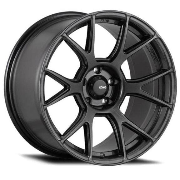 18 x 9.5 in. B Ampliform 5 x 120 mm ET35 Wheel, Dark Metallic Graphite