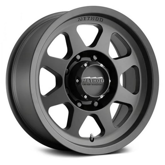 18 x 9 in. 8 x 6.5 Bolt Pattern 18ET 130.81CB MR701 HD Wheel, Matte Black