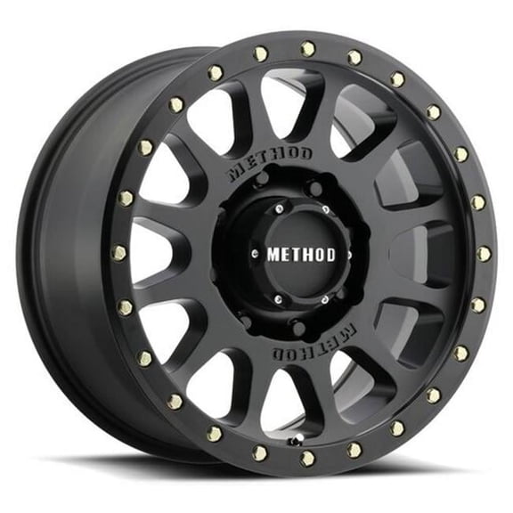 18 x 9 in., 8 x 6.5 mm 305 NV HD Matte Black Wheels