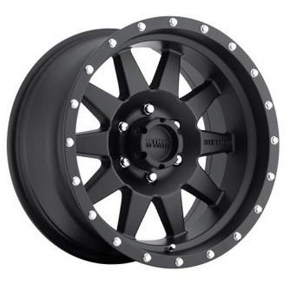 18 x 9 in. Standard 5 on 150 Bolt Pattern 5.75 in. Back Space 18 Offset - Matte Black