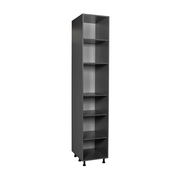 18" x 96" Utility Cabinet-Double Door-Grey