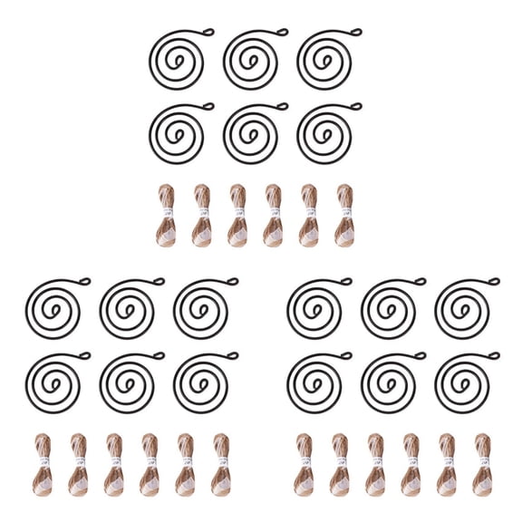 18 x bracket 18 x rope-As Shown