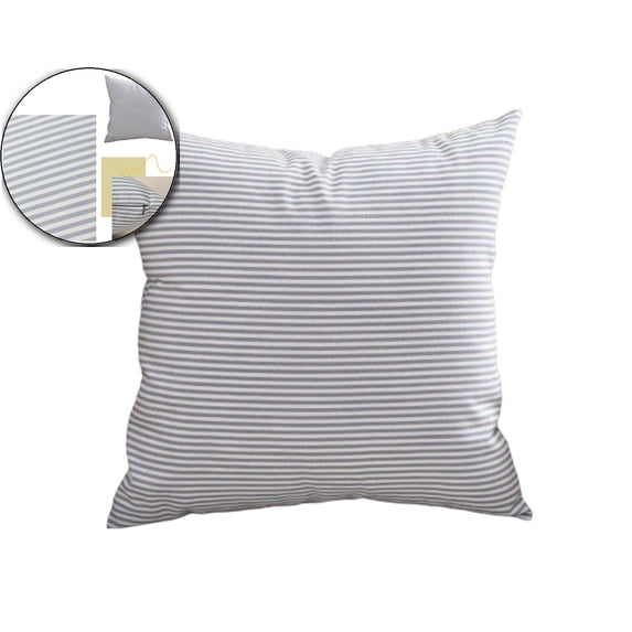 18"x18" Plaid Pillow Cover – Soft & Breathable Throw Pillow Case for Sofa, Couch, Porch & Outdoor Use – Checkered Pattern with Hidden Zipper