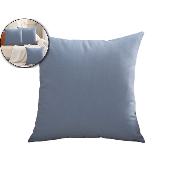 18"x18" Plaid Pillow Cover – Soft & Breathable Throw Pillow Case for Sofa, Couch, Porch & Outdoor Use – Checkered Pattern with Hidden Zipper