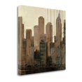thumbnail image 1 of 18"x18" View From The Bridge I By Silvia Vassileva- on Canvas Fabric Multi-Color, 1 of 2