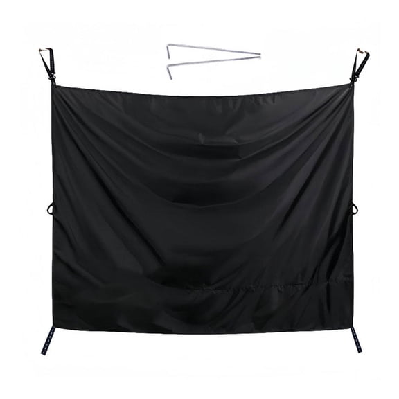 180*230cm Large Van Curtains Camper Car Rear, Camper Shower Curtain Rear Door Privacy Curtain, Adjustable Outdoor Shower for Camper Van SUV Truck