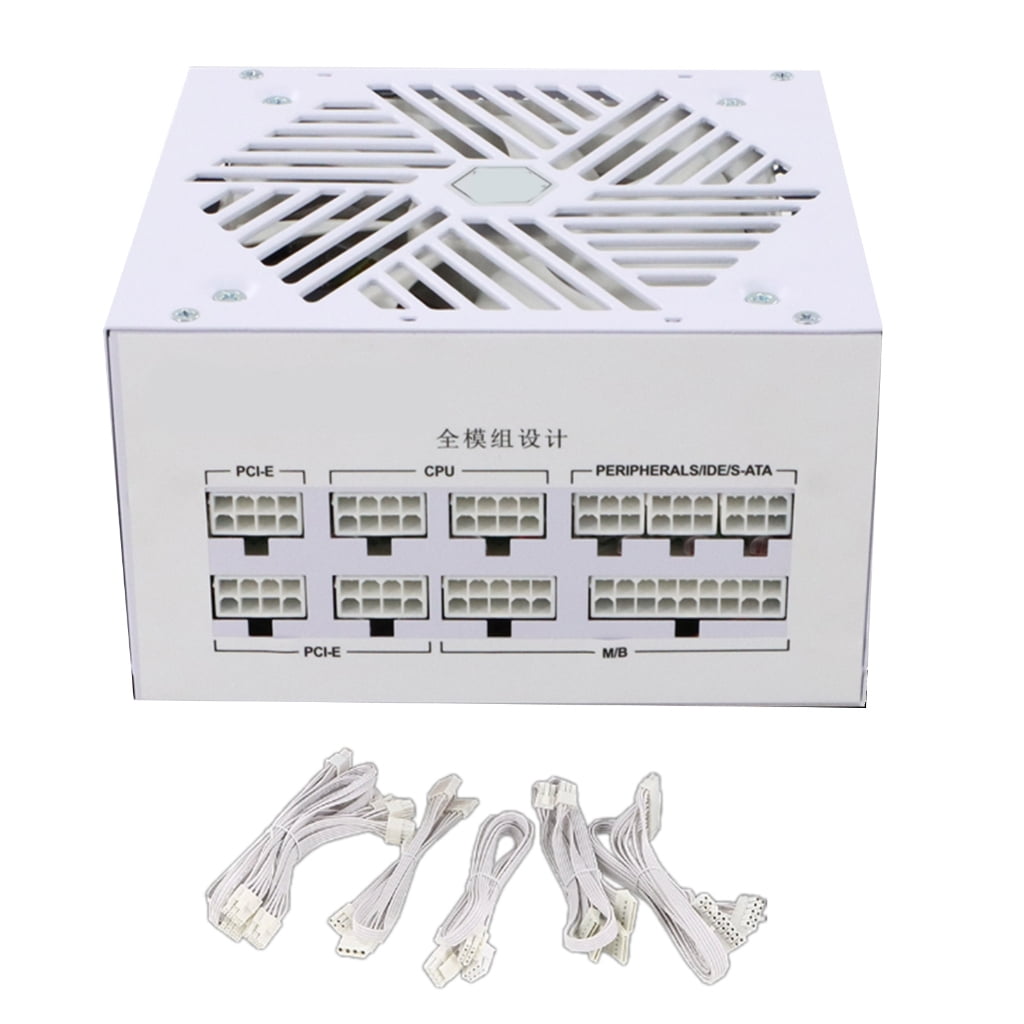180-240V High 850W PSUs Computer Power Supply for , Fully Modulars with Quiet 120mm Cooling Fan