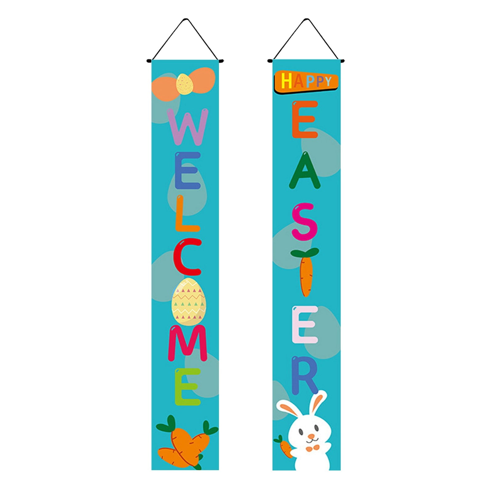 180*30cm Easter Decoration Easter Letter Couplet Holiday Party Porch