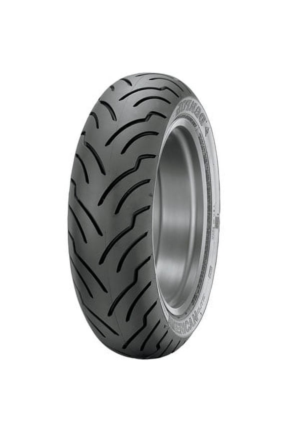 180/65B-16 (81H) Dunlop American Elite Rear Motorcycle Tire Black Wall for Harley-Davidson Road King FLHR (ABS) 2009-2018