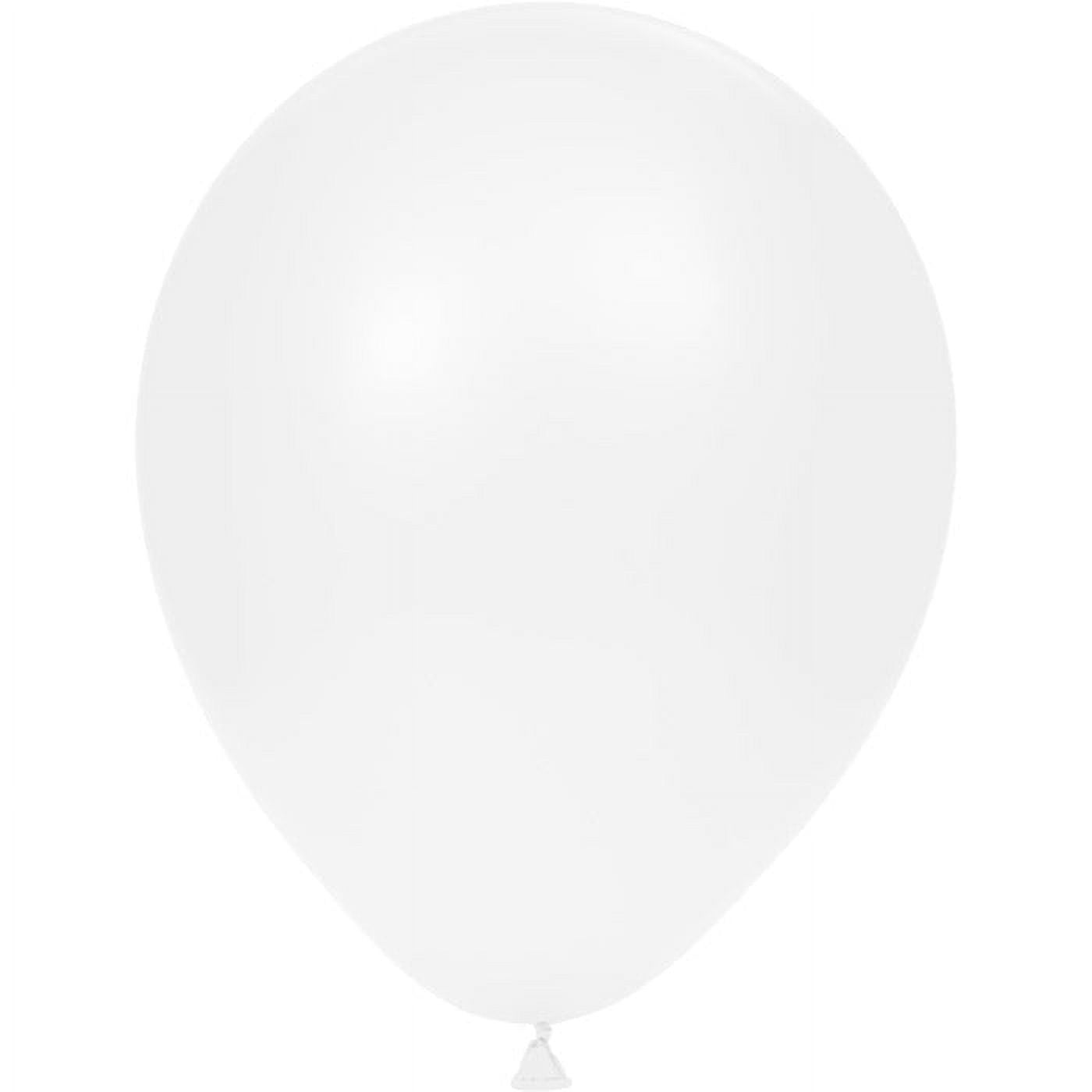 180/Case Bulk White Latex Balloons