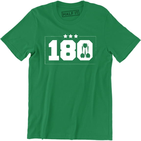 180 Dart - Darts Player Board Accessories Mens Team Pub Sports Hobby Top T-Shirt