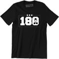 thumbnail image 1 of 180 Dart - Darts Player Board Accessories Mens Team Pub Sports Hobby Top T-Shirt, 1 of 4
