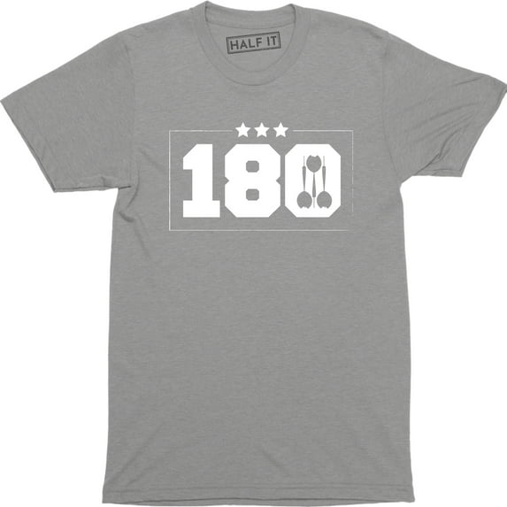 180 Dart - Darts Player Board Accessories Mens Team Pub Sports Hobby Top T-Shirt