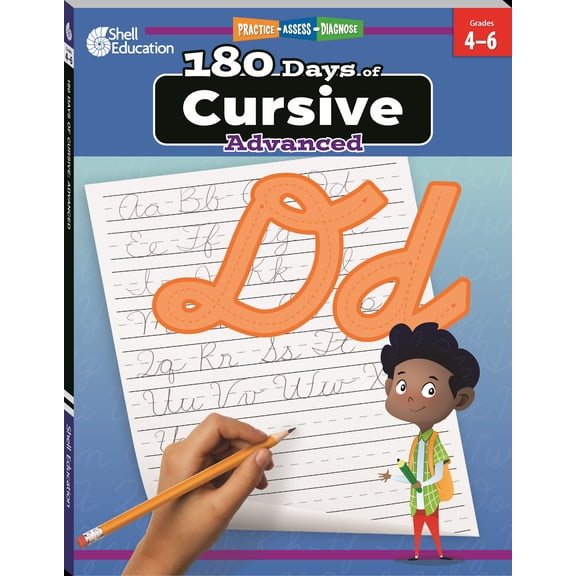 180 Days: Cursive: Advanced Workbook