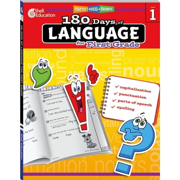 180 Days™: Language for First Grade (Paperback)