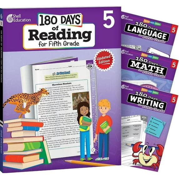 180 Days: Practice Grade 5 Bundle (Paperback)