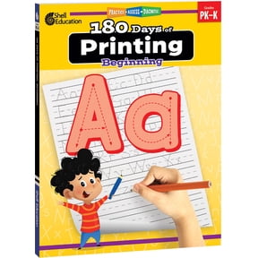 180 Days: Printing: Beginning Workbook