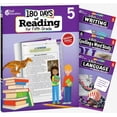 thumbnail image 1 of 180 Days™: Reading 2nd Ed, Writing, Spelling, & Language Grade 5: 4-Book Set, 1 of 15