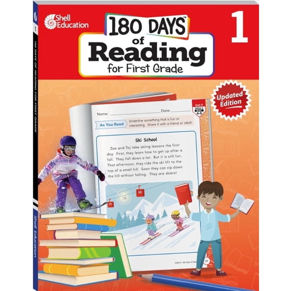180 Days™: Reading for First Grade 2nd Edition: Practice, Assess, Diagnose