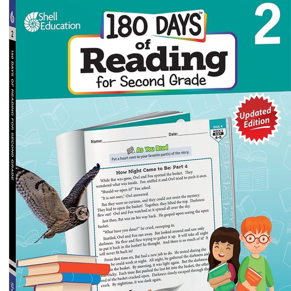 180 Days: Reading for Second Grade, 2nd Edition: Practice, Assess, Diagnose, (Paperback)