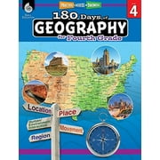 180 Days of Social Studies: Grade 4 - Daily Geography Workbook for Classroom and Home, Cool and Fun Practice, Elementary School Level Activities to Build Skills (180 Days of Practice)