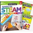 thumbnail image 1 of 180 Days™: STEAM, Science, & Math Grade K: 3-Book Set, 1 of 12