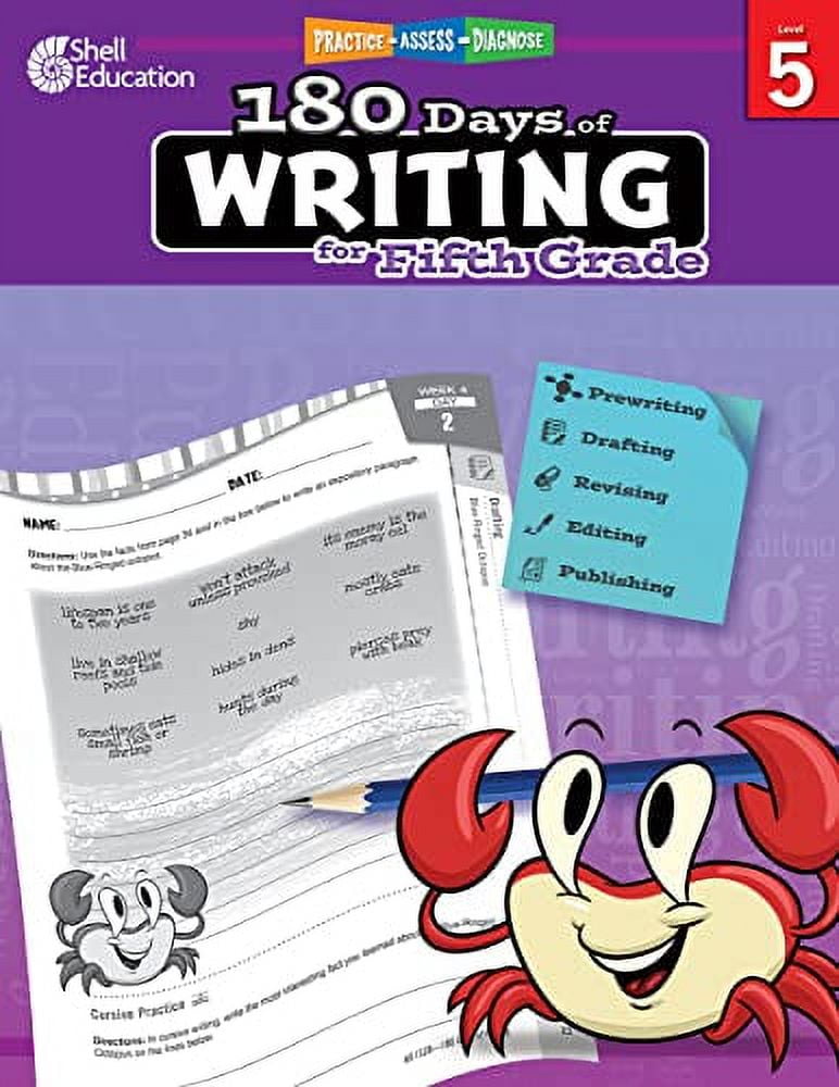 180 Days of Writing for Fifth Grade An EasytoUse Fifth Grade