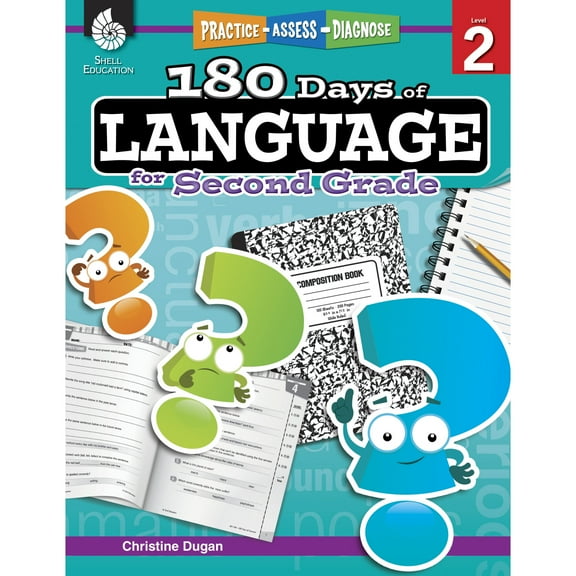 180 Days of Practice: 180 Days of Language for Second Grade (Paperback)