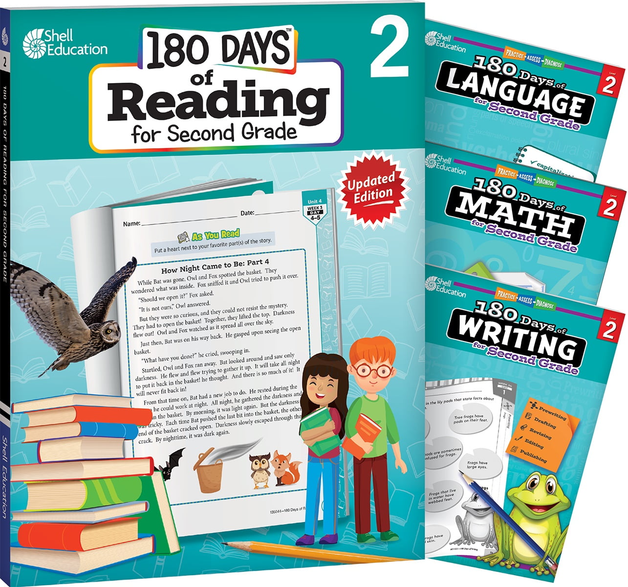 180 Days of Practice: 180 Days of Practice Grade 2 Bundle (Paperback ...