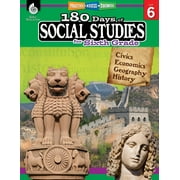 KATHY FLYNN; TERRI MCNAMARA; MARLA TOMLINSON 180 Days of Practice 180 Days of Social Studies for Sixth Grade: Practice, Assess, Diagnose, (Paperback)