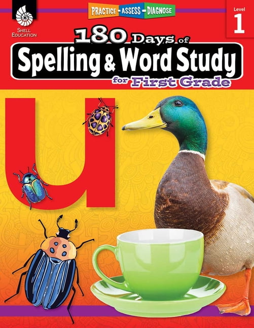 SHIREEN PESEZ RHOADES 180 Days of Practice: 180 Days of Spelling and Word Study for First Grade: Practice, Assess, Diagnose (Paperback)