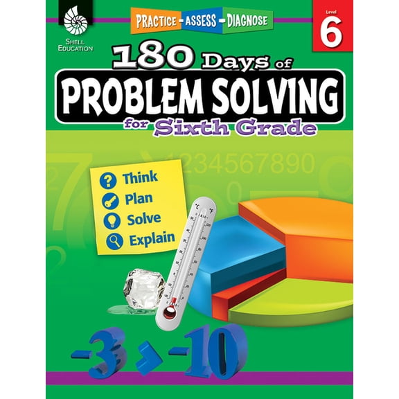 180 Days of Practice 180 Days(tm) Problem Solving for Sixth Grade: Practice, Assess, Diagnose, (Paperback)
