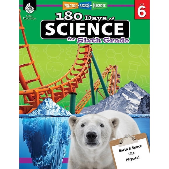 180 Days of Practice 180 Days(tm) Science for Sixth Grade: Practice, Assess, Diagnose, (Paperback)