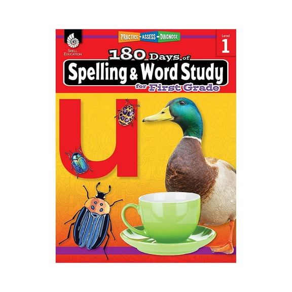 180 Days of Practice 180 Days(tm) Spelling and Word Study for First Grade: Practice, Assess, Diagnose, (Paperback)