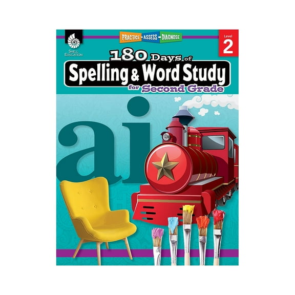 180 Days of Practice 180 Days(tm) Spelling and Word Study for Second Grade: Practice, Assess, Diagnose, (Paperback)
