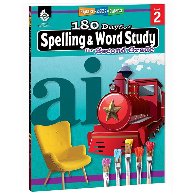 SHIREEN PESEZ RHOADES 180 Days of Practice 180 Days(tm) Spelling and Word Study for Second Grade: Practice, Assess, Diagnose, (Paperback)