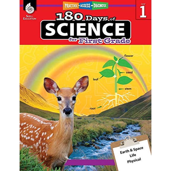 Pre-Owned 180 Days(tm) Science for First Grade: Practice, Assess, Diagnose (Paperback) 1425814077 9781425814076