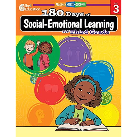 Pre-Owned 180 Days(tm) Social-Emotional Learning for Third Grade: Practice, Assess, Diagnose (Paperback) 1087649722 9781087649726