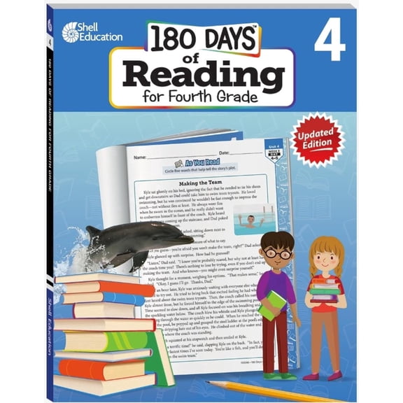180 Days: Reading for Fourth Grade, 2nd Edition: Practice, Assess, Diagnose, (Paperback)