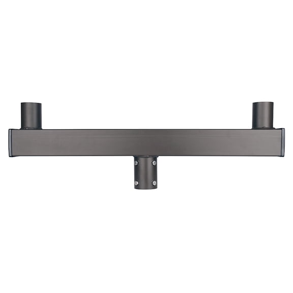 180 Degree Double Bullhorn Mounting Bracket,Steel Round Base Tenon Adapter