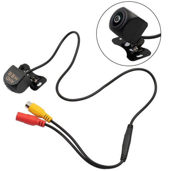 180 Degree Fisheye A Rear View Camera for Car, 720P HD Night Reverse Parking Backup Camera, 12V/24V Waterproof
