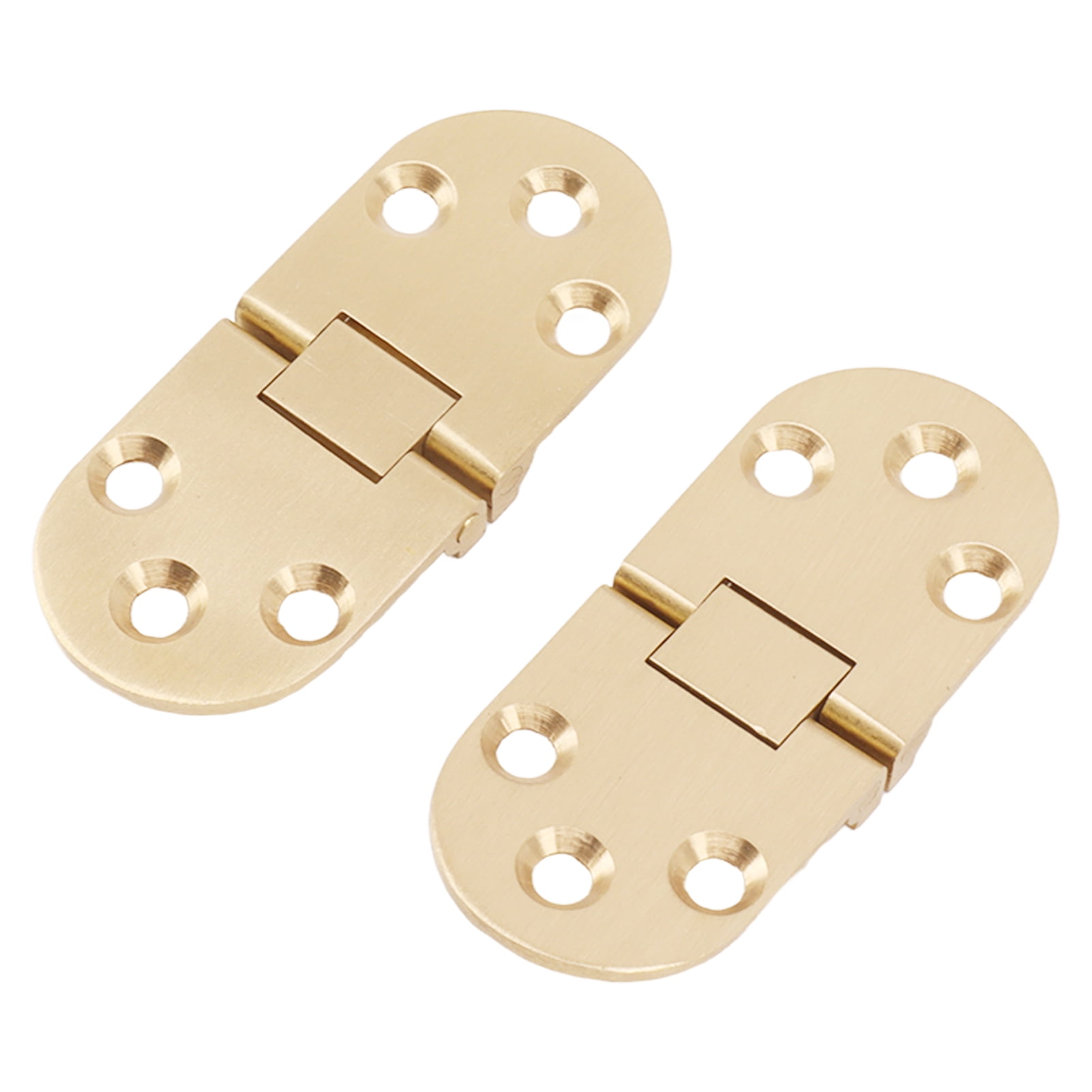 180 Degree Folding Flip Top Hinges, 2 Sets Folding Flip Top Hinge Round