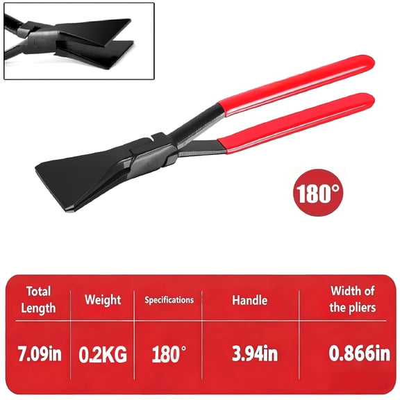 180 Degree Sheet Metal Bending Pliers Straight Jaw Hand Bender for Metal Sheet Bending Work