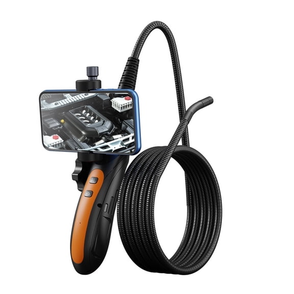 180 Degree Steering 5G Camera Industrial Endoscope 8MM HD1080P 360° Rotation Waterproof Inspection Borescope LEDs Tool Case ,Stunning Clarity
