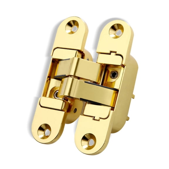 180 Degree Swing Concealed Hinges Invisible Door Hinges Heavy Duty Zincs Alloy Adjustable Hinge Door Accessories