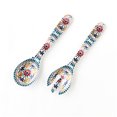 thumbnail image 1 of 180 Degrees Enamel Fork & Spoon Serving Set (IN0654), 1 of 1